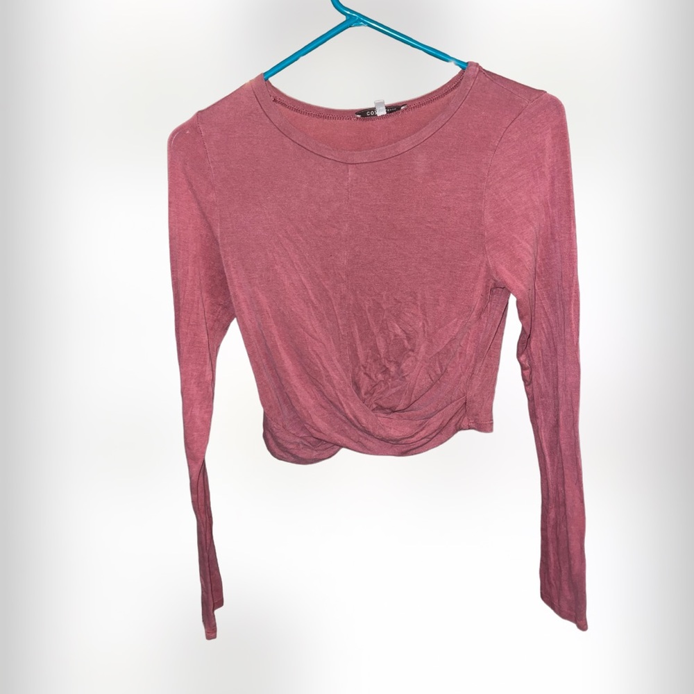 Long sleeve crop